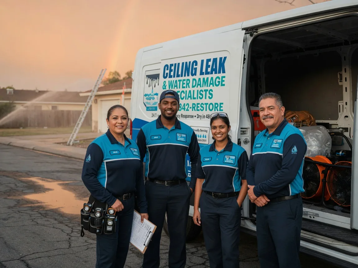 Ceiling Leak Cleanup company in Kelliher, MN
