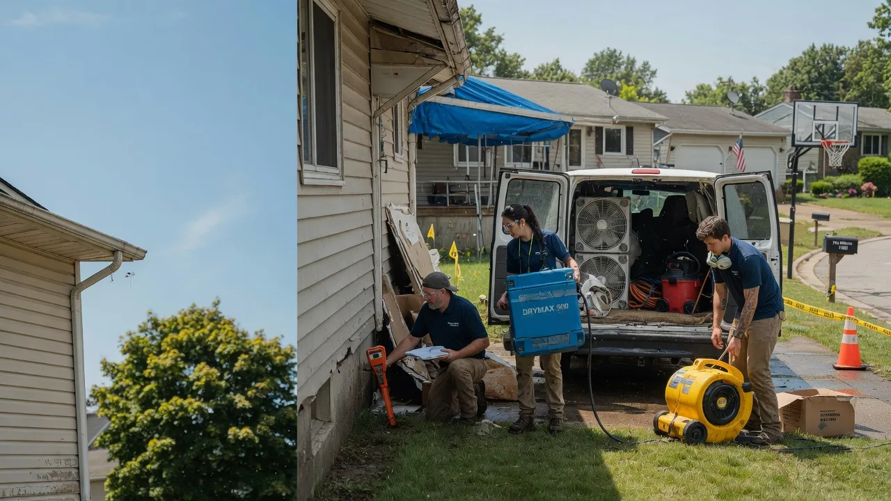 Ceiling Leak Cleanup in Kelliher, MN near me
