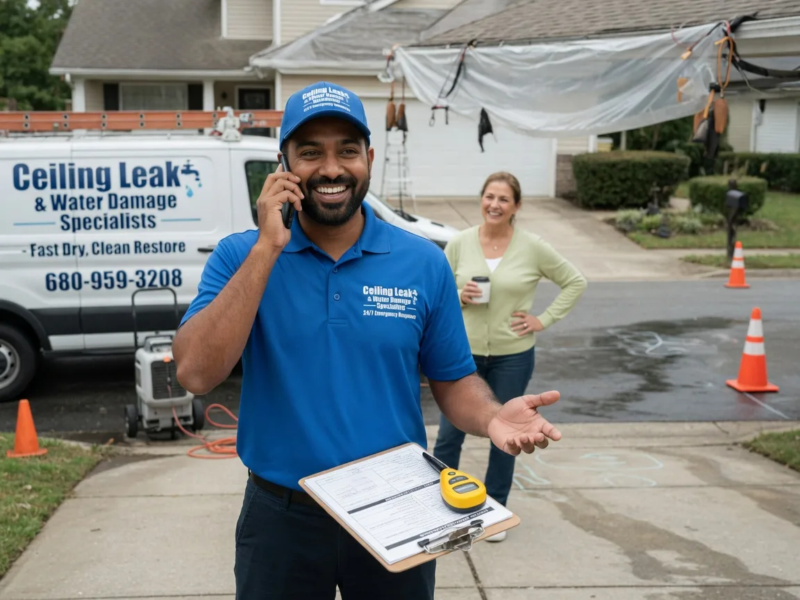 Ceiling Leak Cleanup Kelliher, MN FAQs